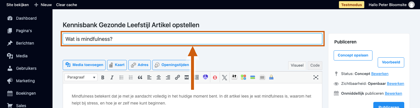 Stap 6