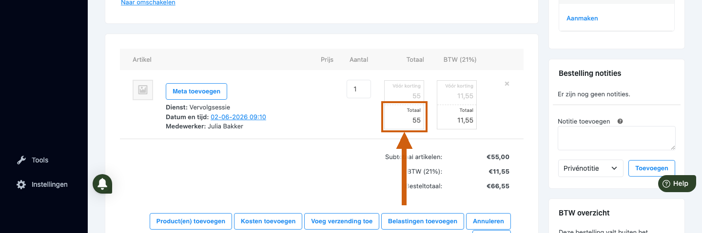 Stap 6